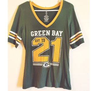 Women's Vintage Green Bay Packer shirt